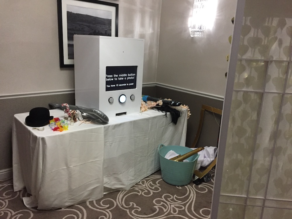 Raspberry Pi Wedding Photobooth